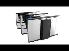 Costume deslizante de aço inoxidável do torniquete da porta da barreira SUS304 com alarme da campainha elétrica