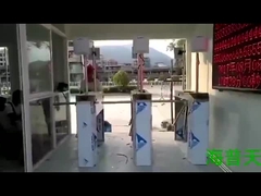 Acesso direcional do Bi do braço do leitor de cartão 3 do torniquete do tripé do canteiro de obras