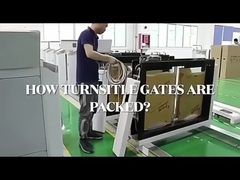 Porta deslizante anticolisão da barreira, sistema da porta do torniquete do ESD para a construção