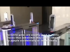 Porta feita sob encomenda da segurança do torniquete da barreira do balanço para deficientes motores