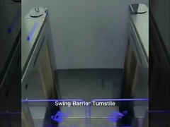 Portas eletrônicas do torniquete de Sunproof, torniquete da porta da barreira do balanço da parte alta para a entrada