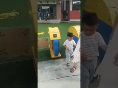 torniquete 0.2s da porta da barreira do balanço do jardim de infância 40p/minute para o campo de jogos das crianças